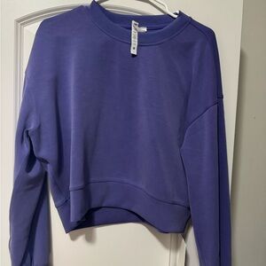 NWT Lululemon perfectly oversized crop crew